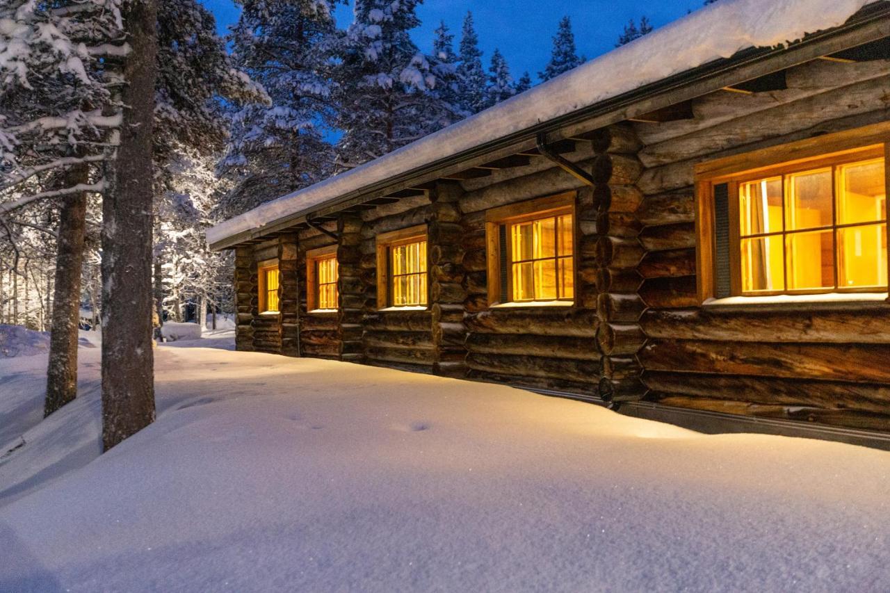 Kuukkeli Log Houses Aurora Resort Saariselkä Exterior foto