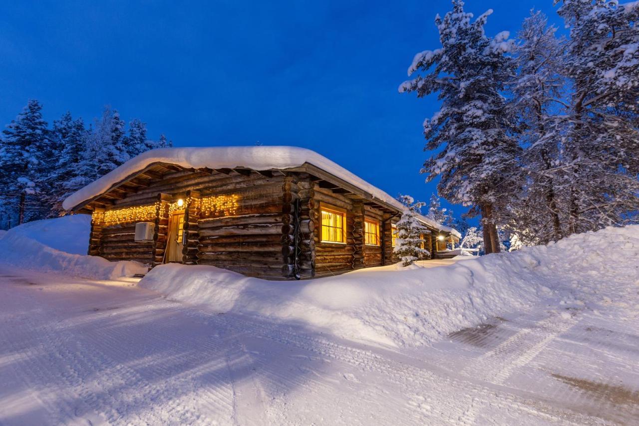 Kuukkeli Log Houses Aurora Resort Saariselkä Exterior foto