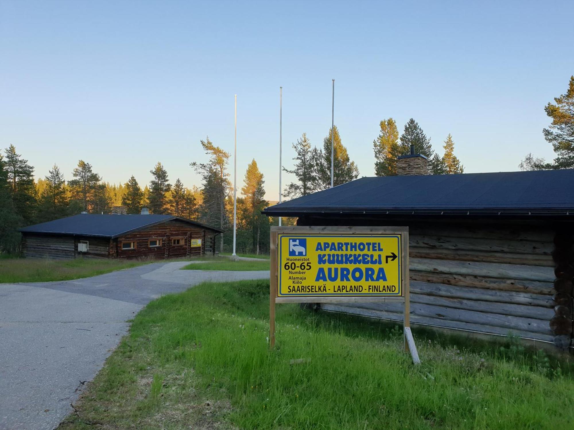 Kuukkeli Log Houses Aurora Resort Saariselkä Exterior foto