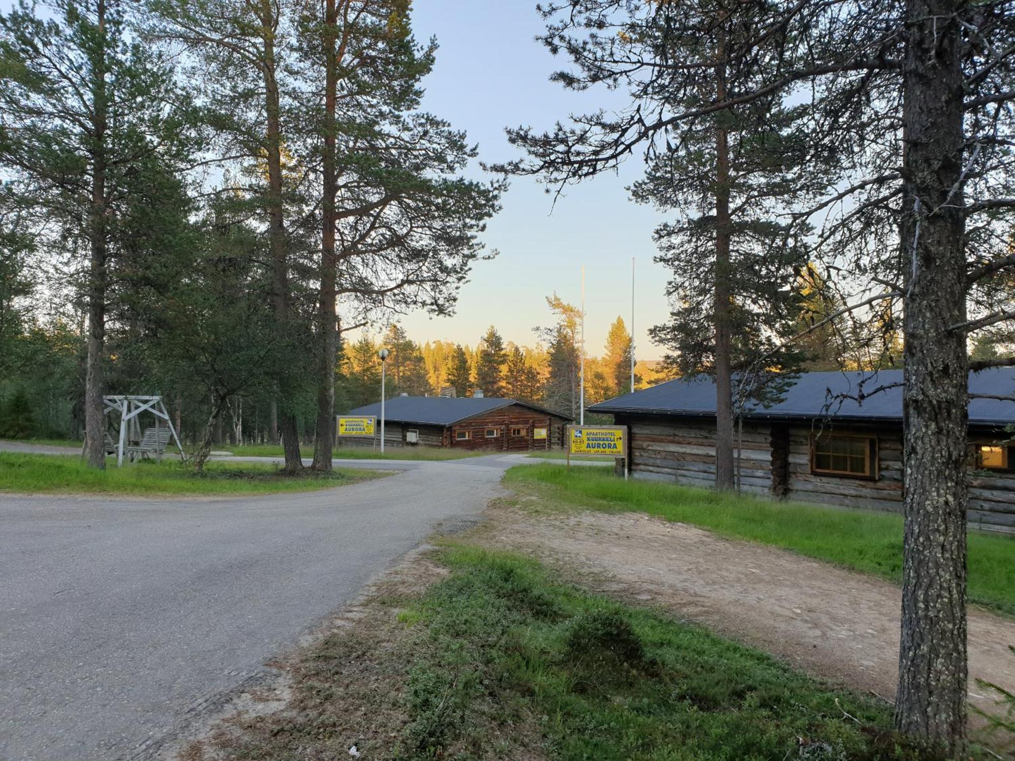 Kuukkeli Log Houses Aurora Resort Saariselkä Exterior foto